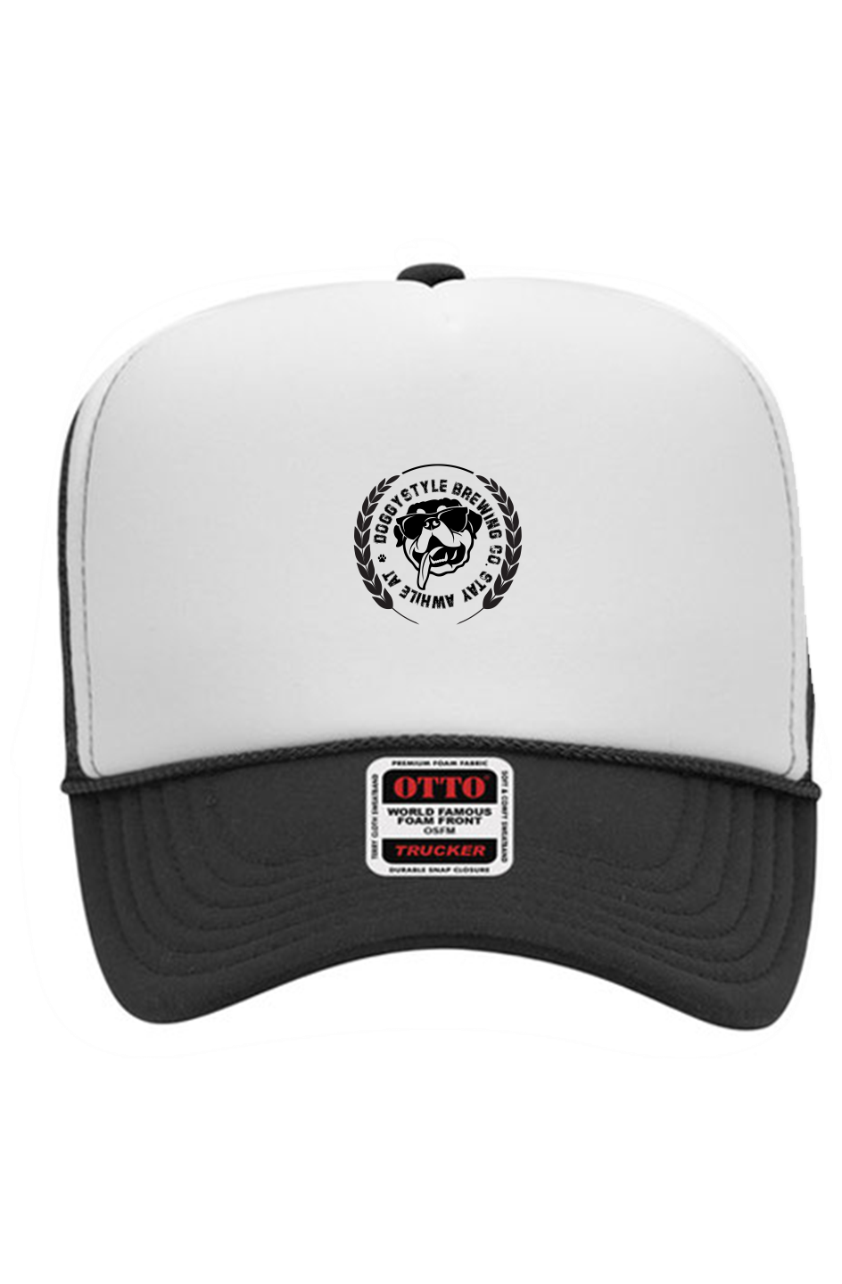 5 Panel High Crown Trucker Cap